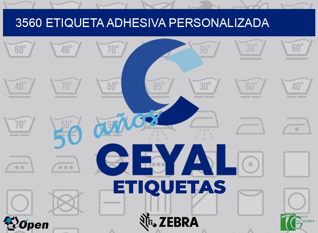 3560 ETIQUETA ADHESIVA PERSONALIZADA