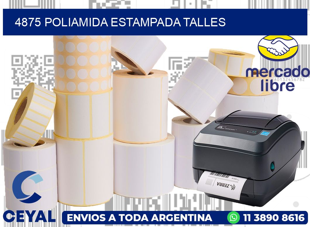 4875 POLIAMIDA ESTAMPADA TALLES