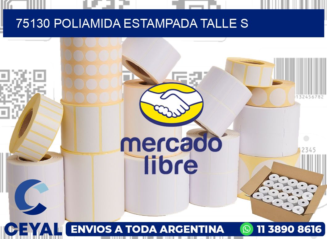 75130 POLIAMIDA ESTAMPADA TALLE S