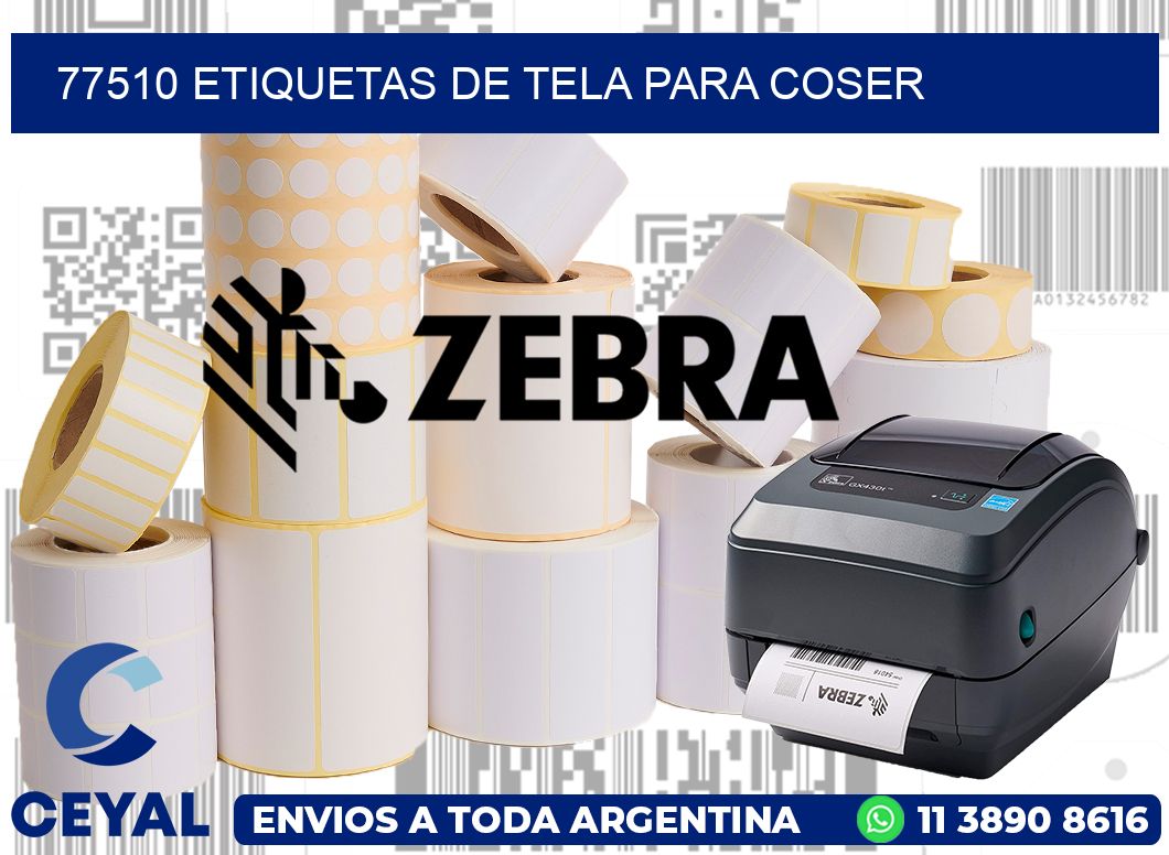 77510 ETIQUETAS DE TELA PARA COSER