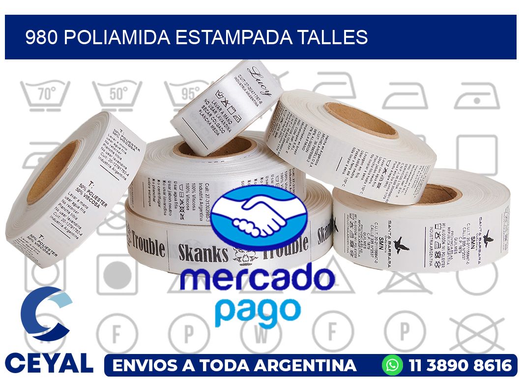 980 POLIAMIDA ESTAMPADA TALLES