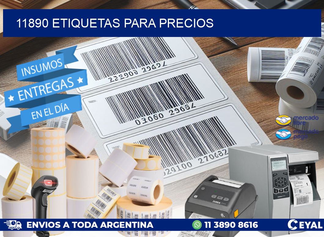 11890 ETIQUETAS PARA PRECIOS