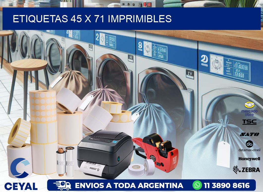 ETIQUETAS 45 x 71 IMPRIMIBLES