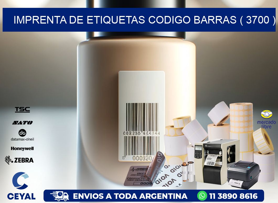 imprenta de etiquetas codigo barras ( 3700 )