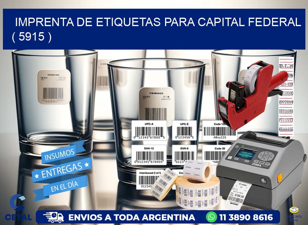 imprenta de etiquetas para capital federal  ( 5915 )