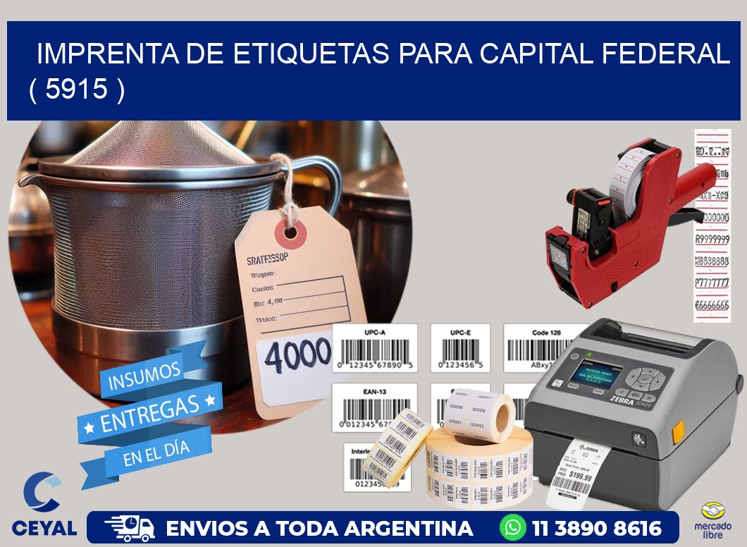 imprenta de etiquetas para capital federal  ( 5915 )