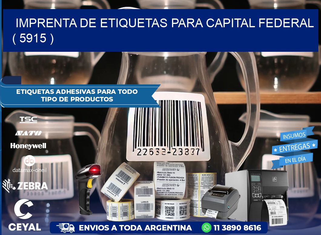 imprenta de etiquetas para capital federal  ( 5915 )