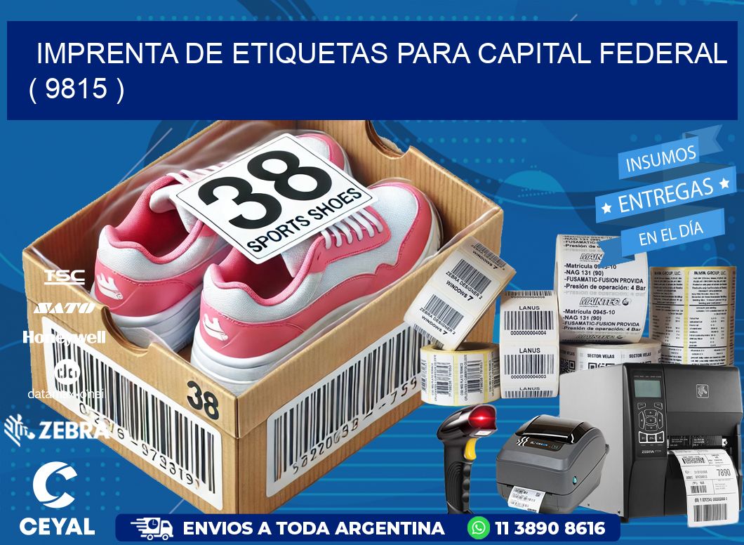 imprenta de etiquetas para capital federal  ( 9815 )