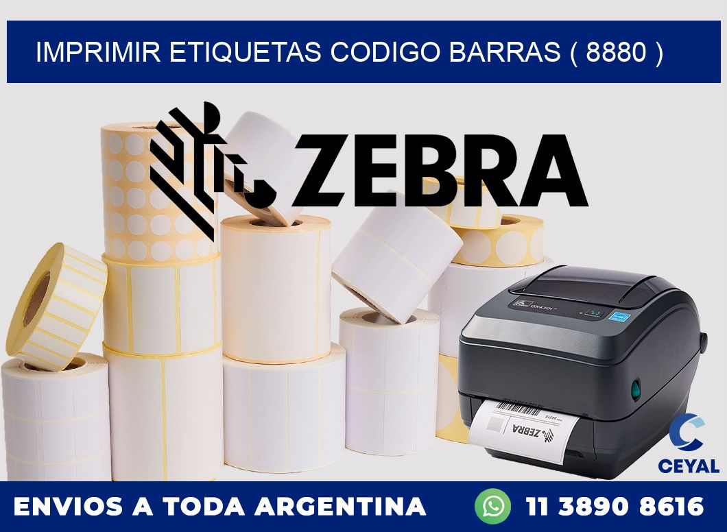 imprimir etiquetas codigo barras ( 8880 )