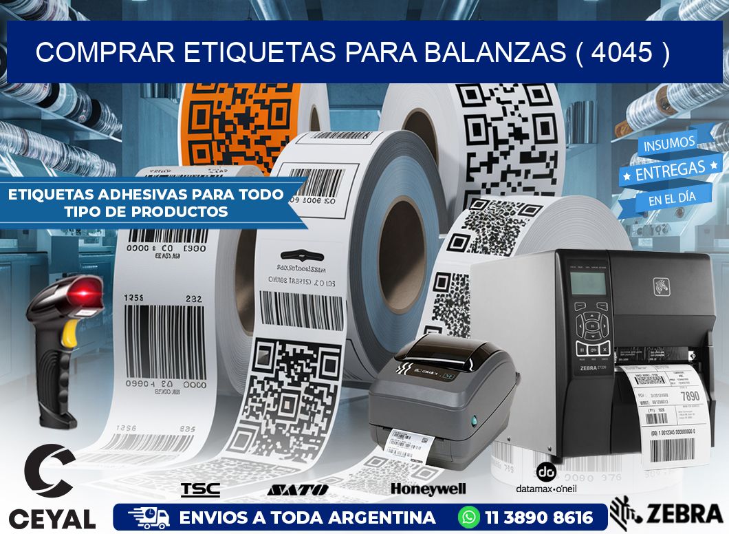 COMPRAR ETIQUETAS PARA BALANZAS ( 4045 )