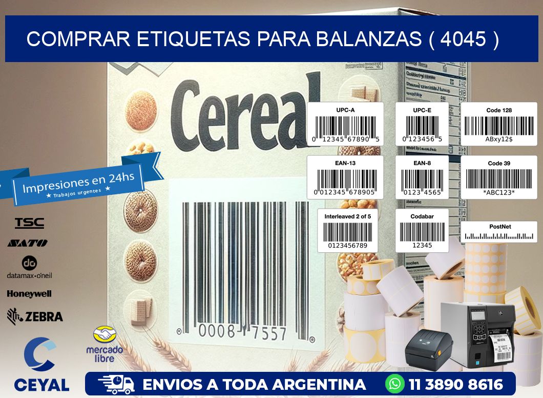 COMPRAR ETIQUETAS PARA BALANZAS ( 4045 )