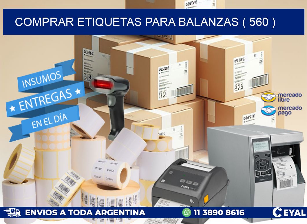 COMPRAR ETIQUETAS PARA BALANZAS ( 560 )