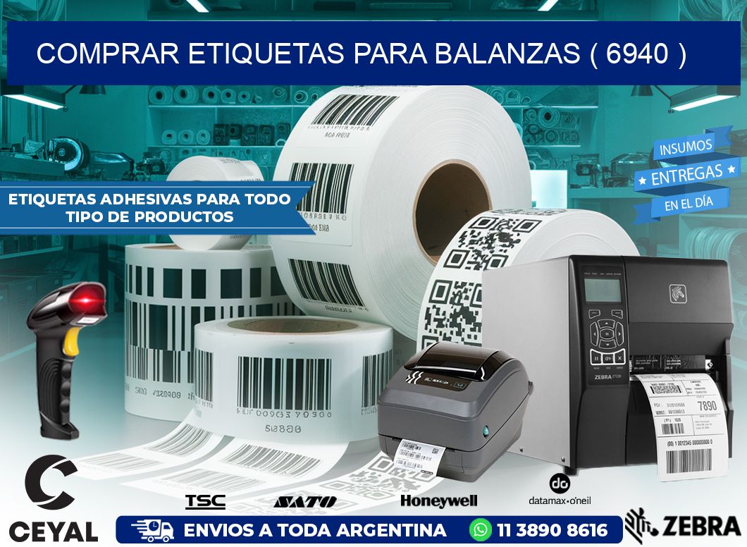 COMPRAR ETIQUETAS PARA BALANZAS ( 6940 )