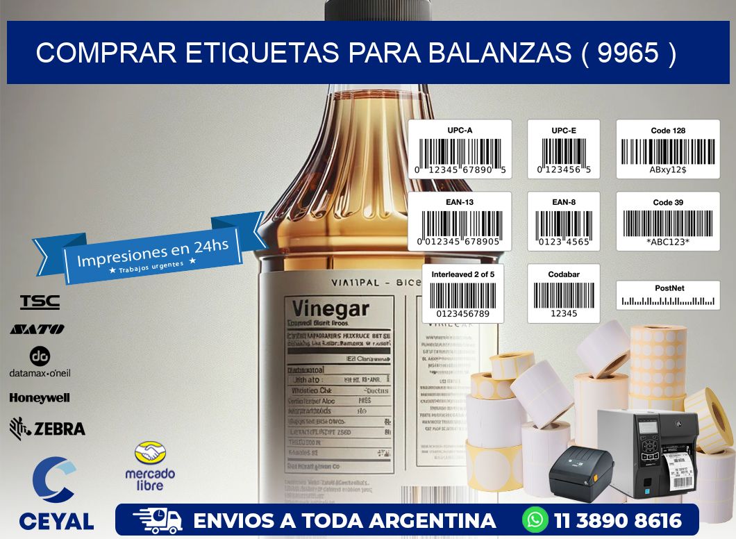 COMPRAR ETIQUETAS PARA BALANZAS ( 9965 )