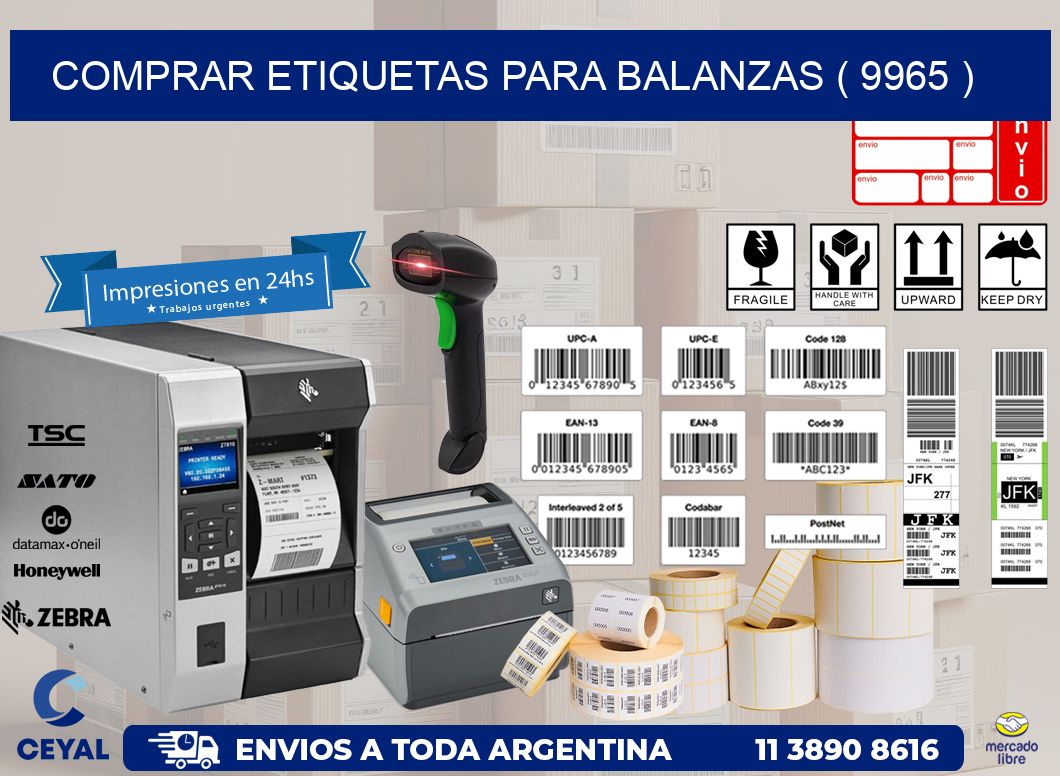 COMPRAR ETIQUETAS PARA BALANZAS ( 9965 )