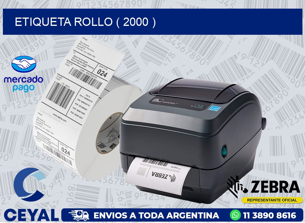 ETIQUETA ROLLO ( 2000 )