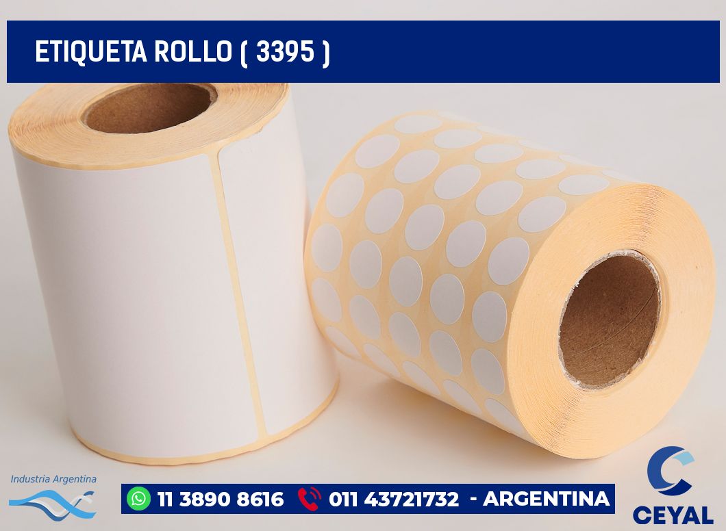 ETIQUETA ROLLO ( 3395 )