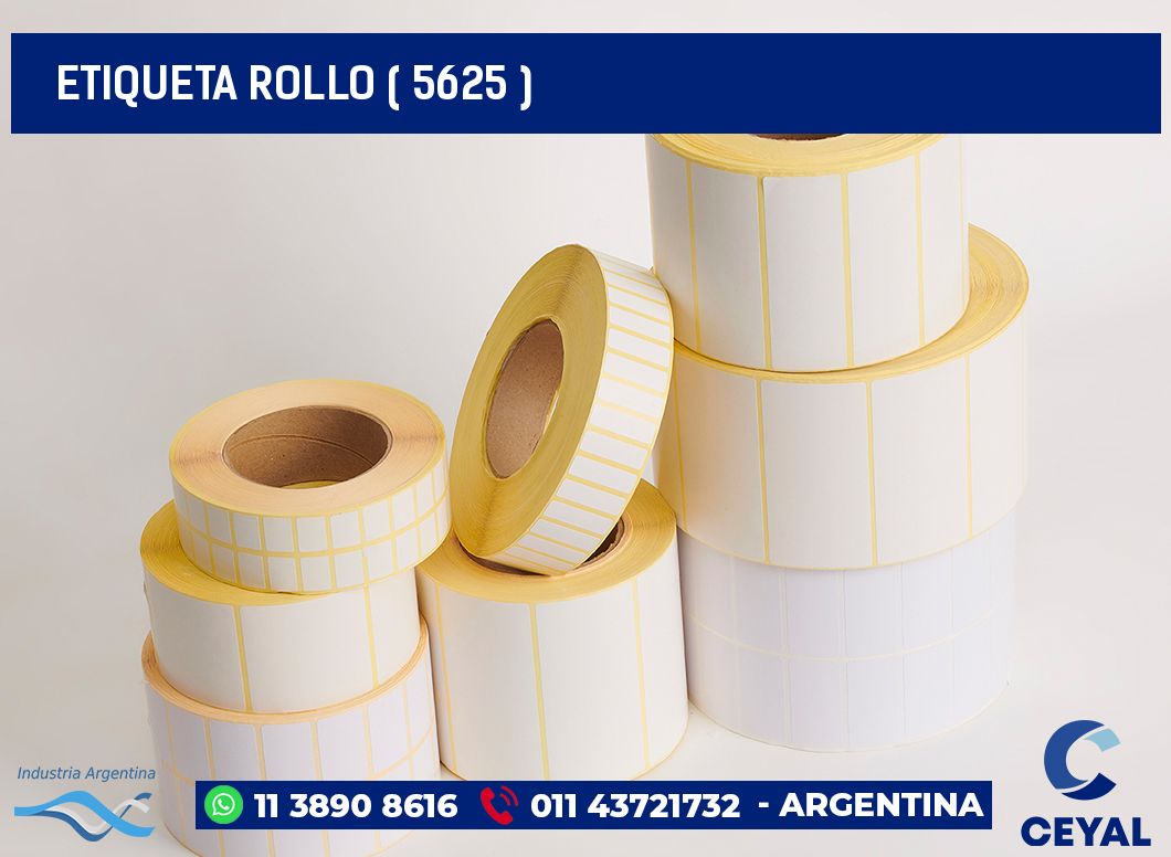 ETIQUETA ROLLO ( 5625 )