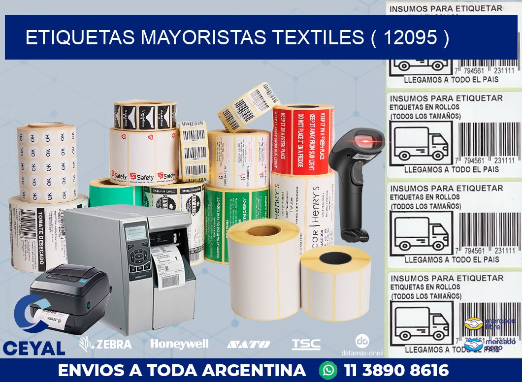 ETIQUETAS MAYORISTAS TEXTILES ( 12095 )