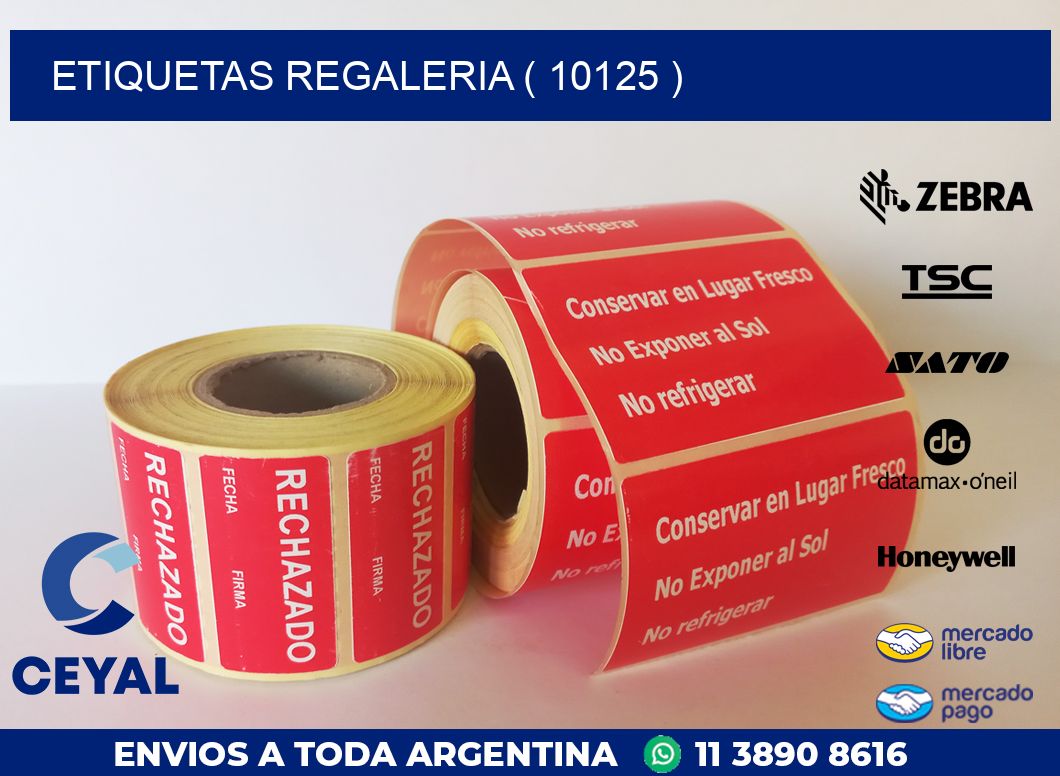 ETIQUETAS REGALERIA ( 10125 )