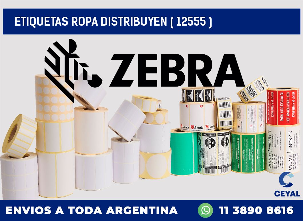 ETIQUETAS ROPA DISTRIBUYEN ( 12555 )