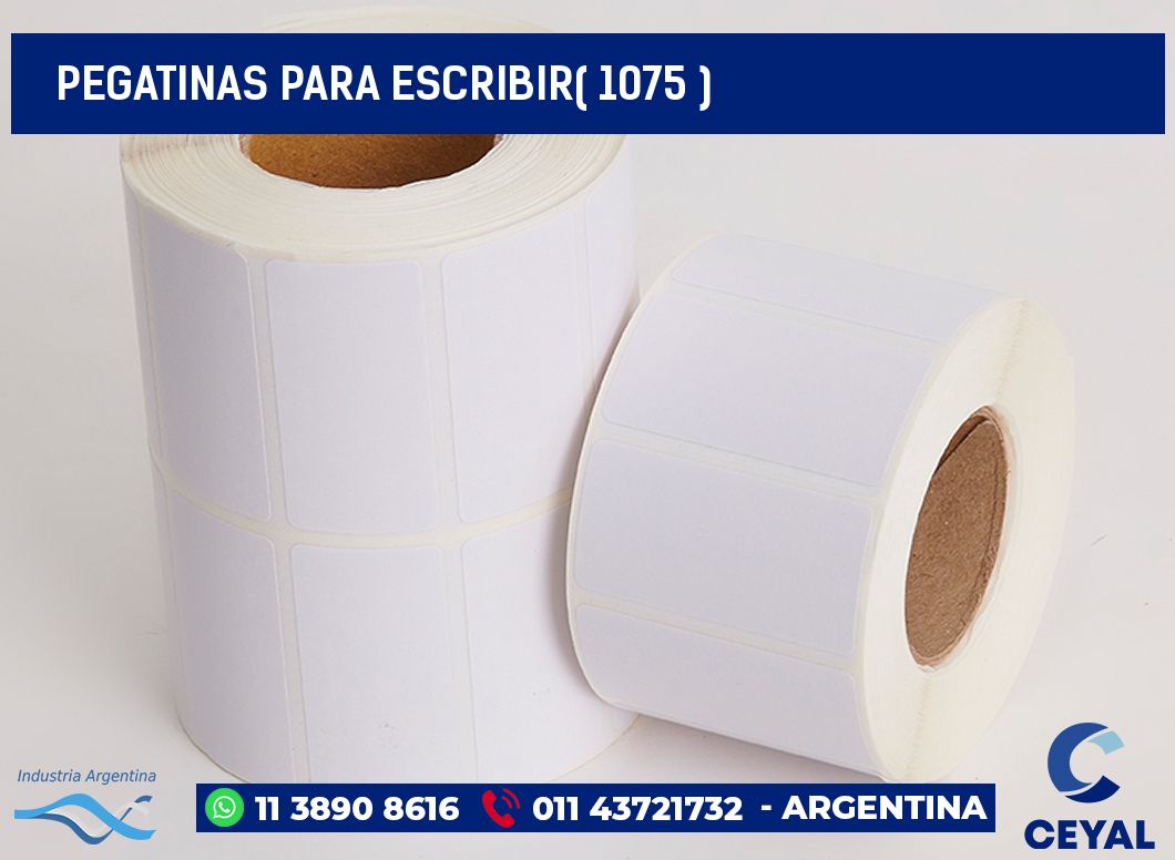 PEGATINAS PARA ESCRIBIR( 1075 )