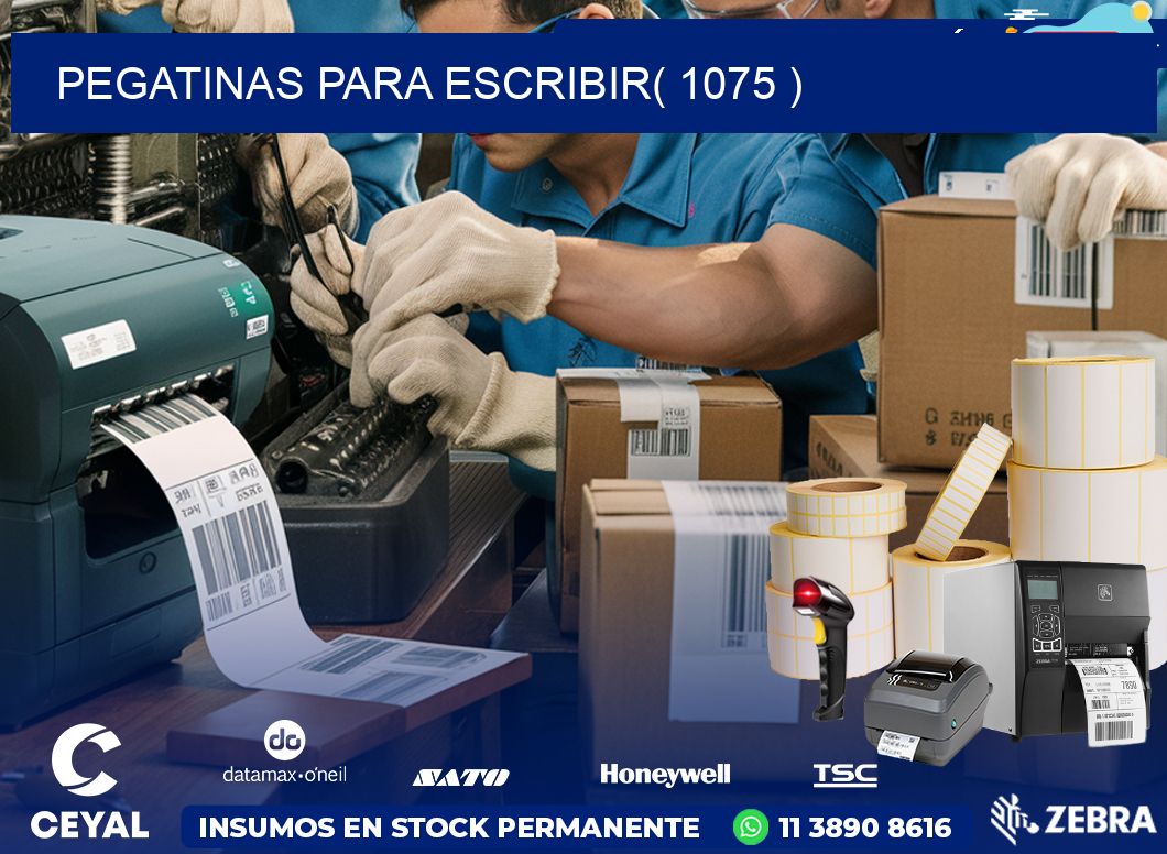 PEGATINAS PARA ESCRIBIR( 1075 )