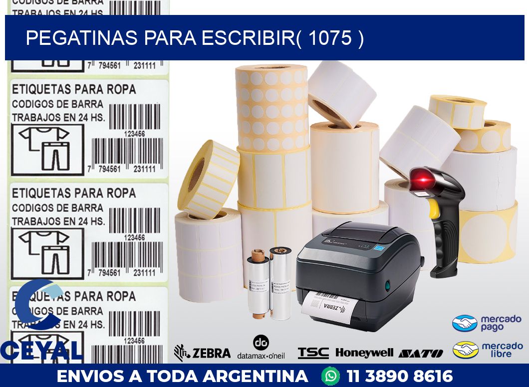 PEGATINAS PARA ESCRIBIR( 1075 )