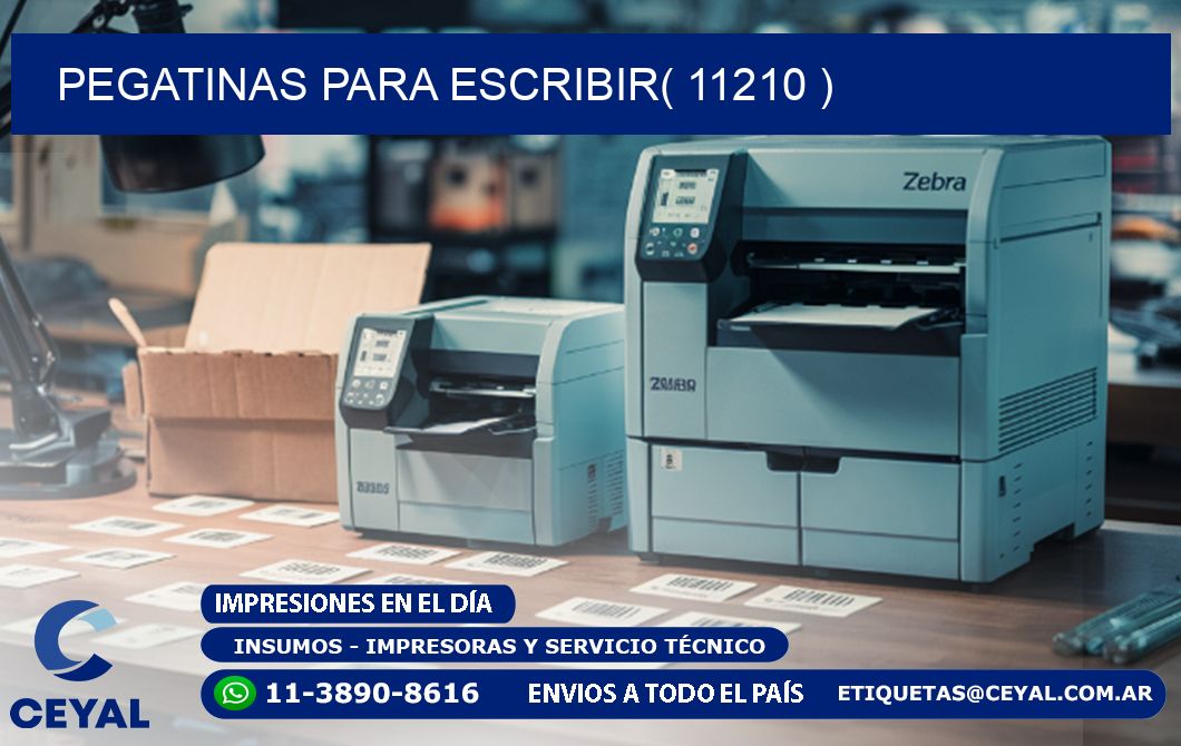 PEGATINAS PARA ESCRIBIR( 11210 )