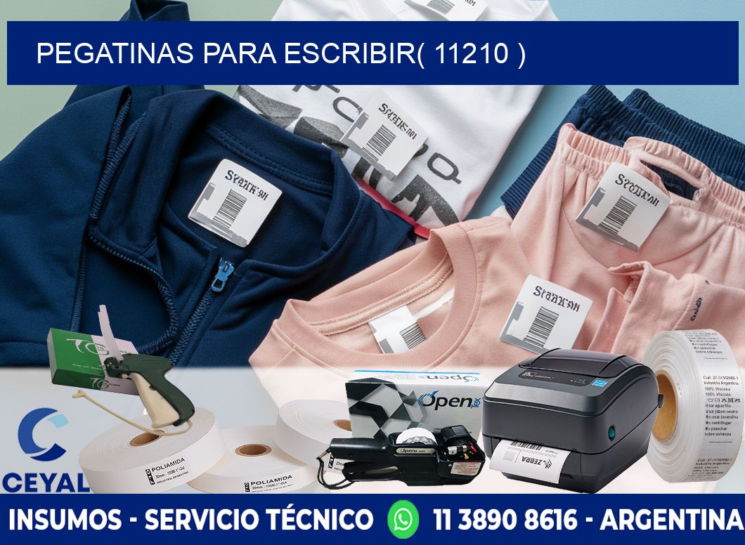 PEGATINAS PARA ESCRIBIR( 11210 )