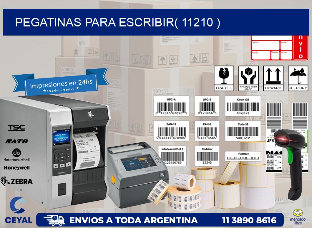 PEGATINAS PARA ESCRIBIR( 11210 )