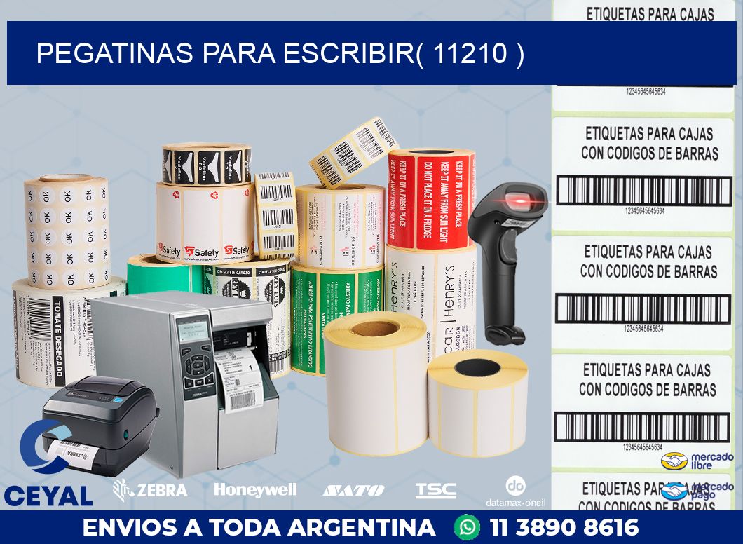 PEGATINAS PARA ESCRIBIR( 11210 )