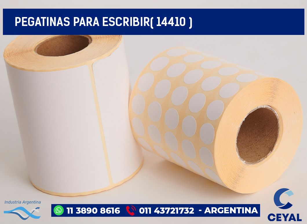 PEGATINAS PARA ESCRIBIR( 14410 )