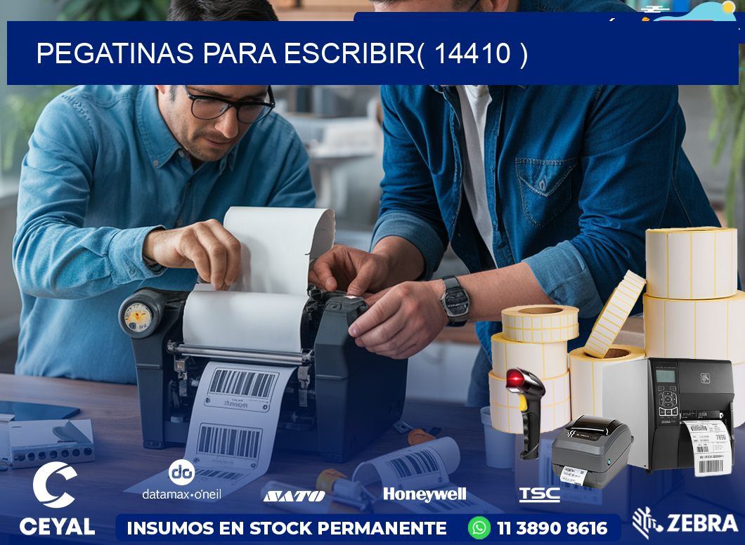 PEGATINAS PARA ESCRIBIR( 14410 )