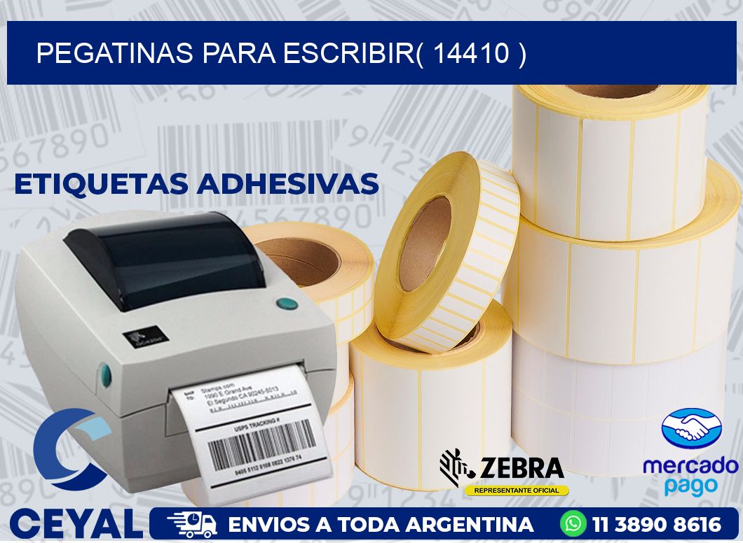 PEGATINAS PARA ESCRIBIR( 14410 )