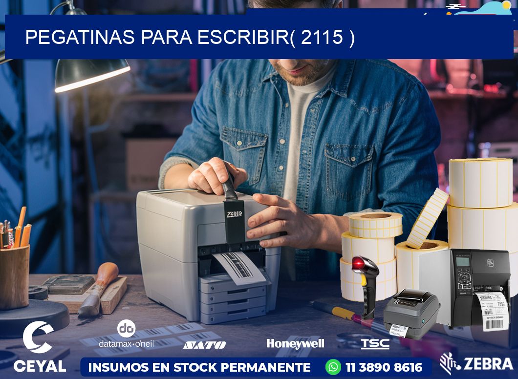 PEGATINAS PARA ESCRIBIR( 2115 )