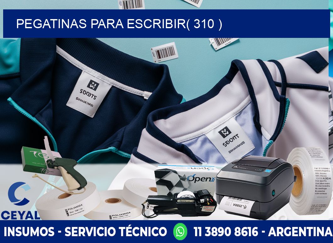 PEGATINAS PARA ESCRIBIR( 310 )