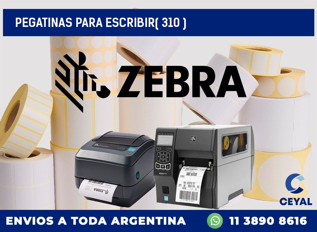 PEGATINAS PARA ESCRIBIR( 310 )