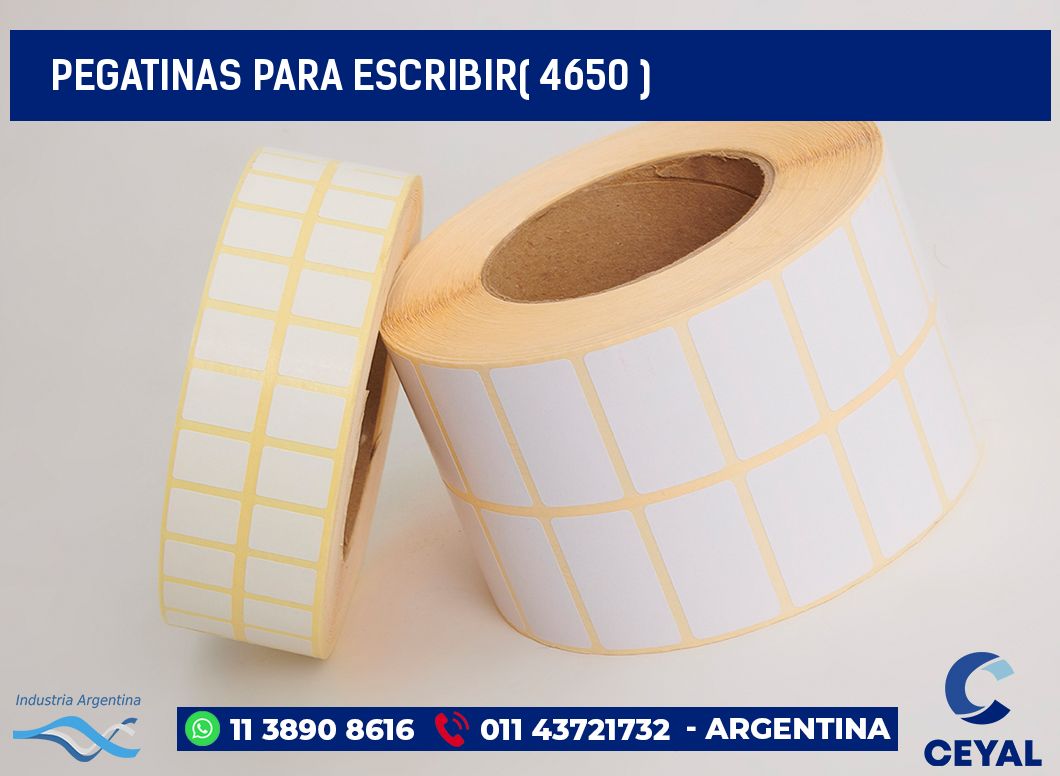 PEGATINAS PARA ESCRIBIR( 4650 )