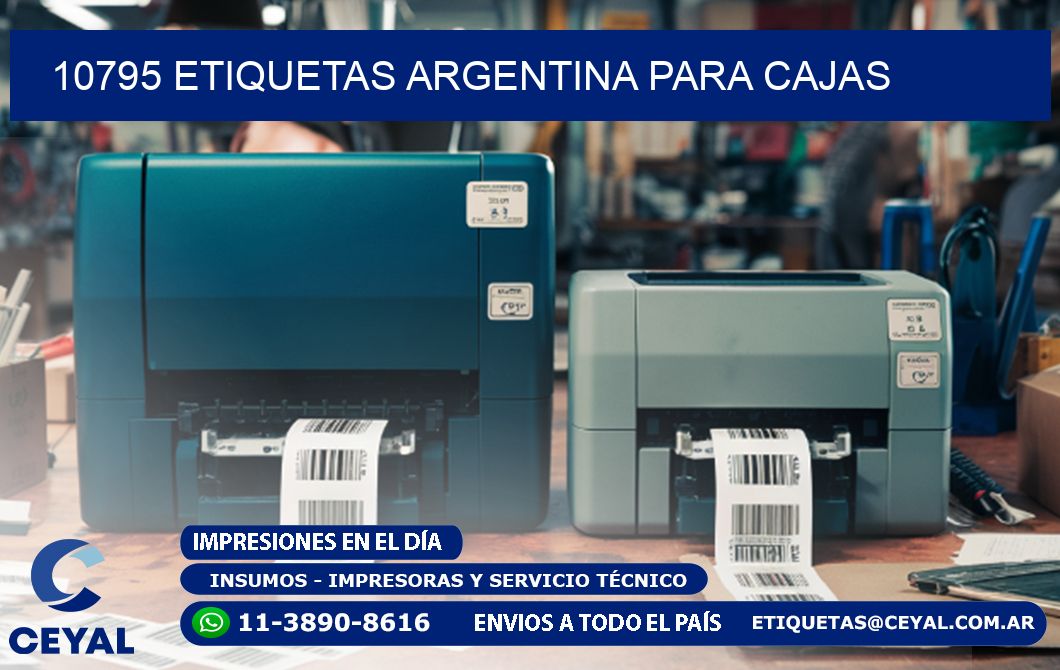 10795 ETIQUETAS ARGENTINA PARA CAJAS