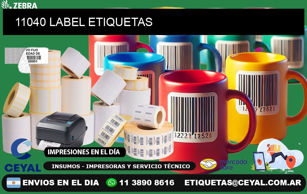 11040 LABEL ETIQUETAS