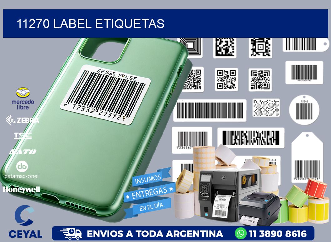 11270 LABEL ETIQUETAS