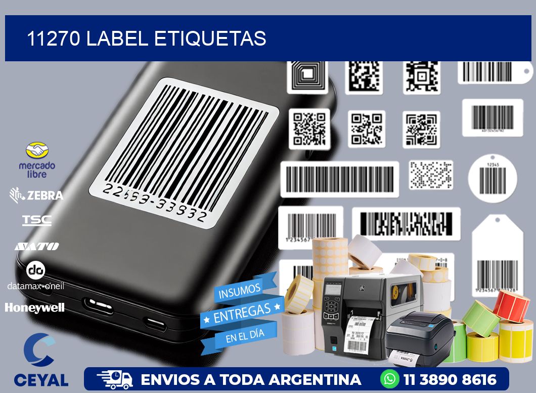 11270 LABEL ETIQUETAS