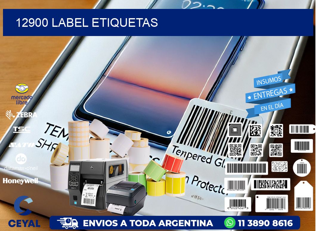 12900 LABEL ETIQUETAS