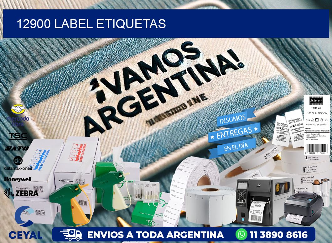 12900 LABEL ETIQUETAS