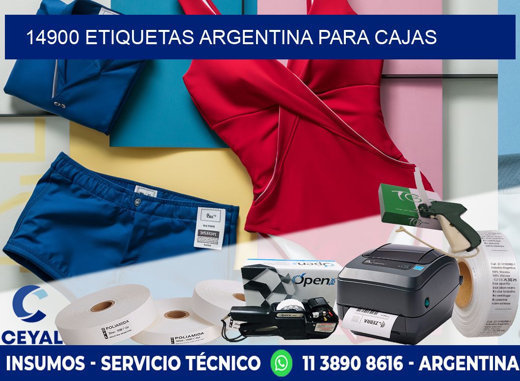 14900 ETIQUETAS ARGENTINA PARA CAJAS