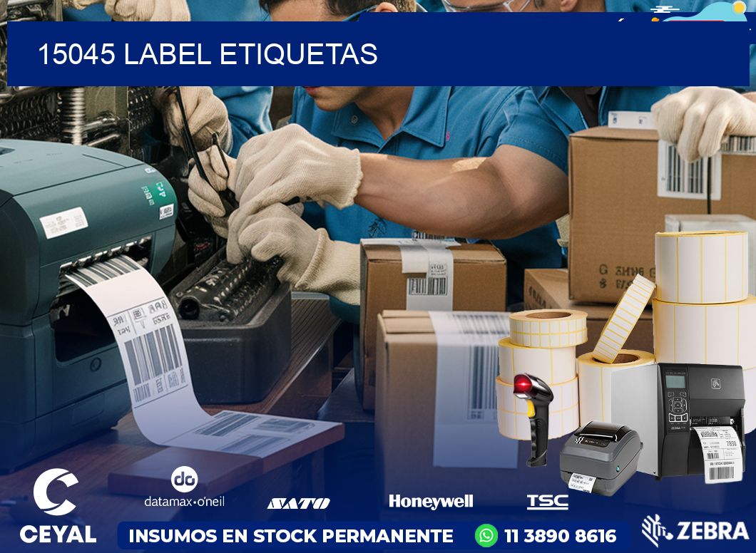 15045 LABEL ETIQUETAS