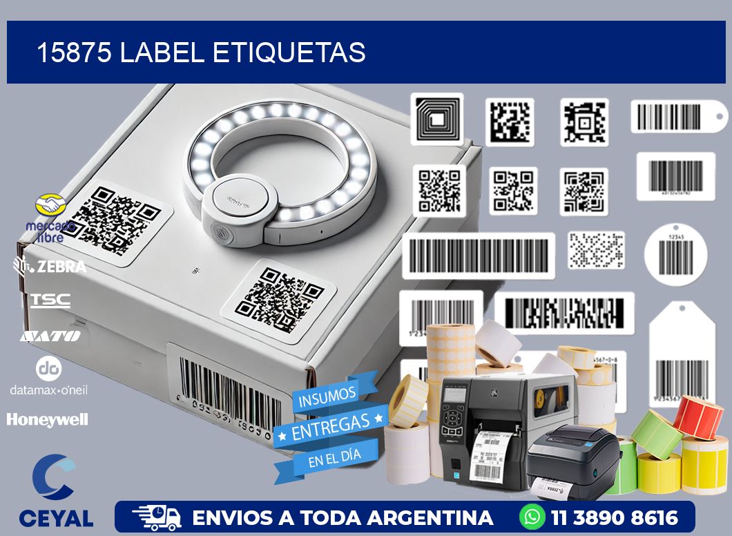 15875 LABEL ETIQUETAS