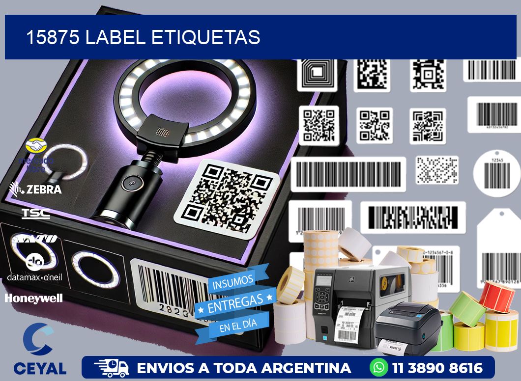 15875 LABEL ETIQUETAS