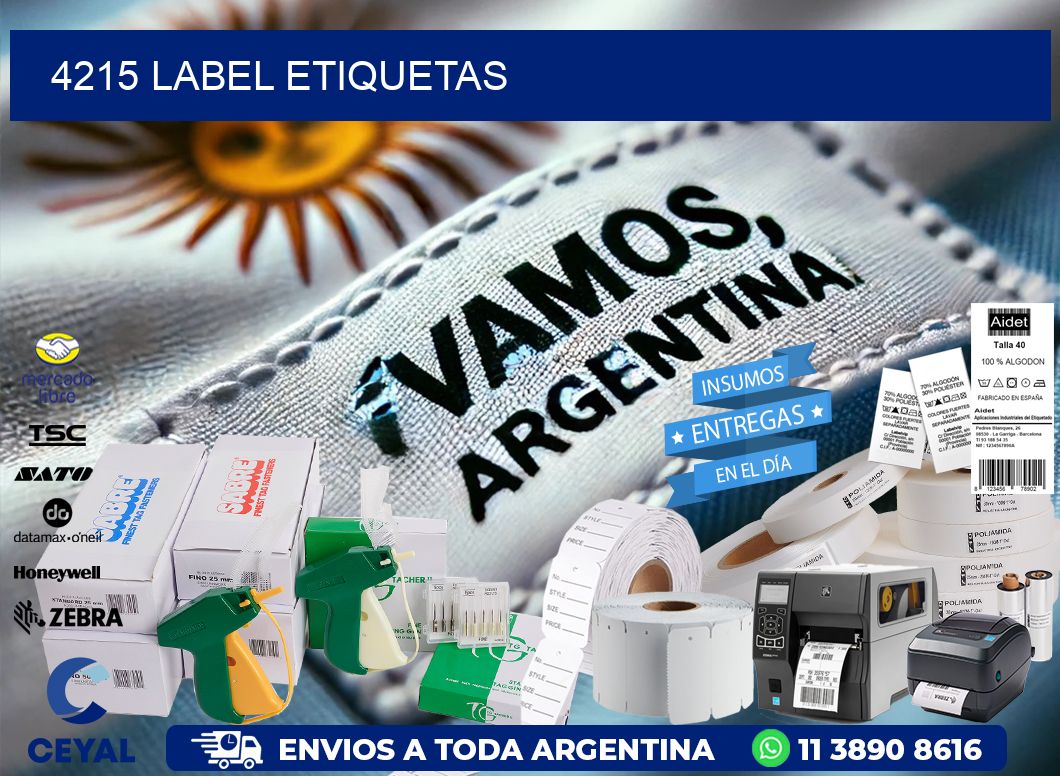 4215 LABEL ETIQUETAS